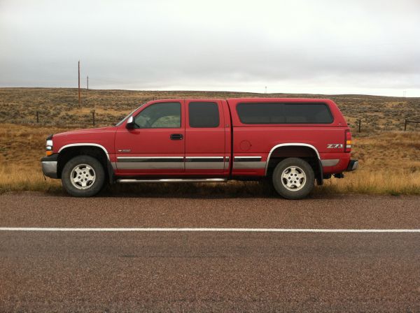 Not exactly our vehicle, but here's a 2001 Silverado 1500